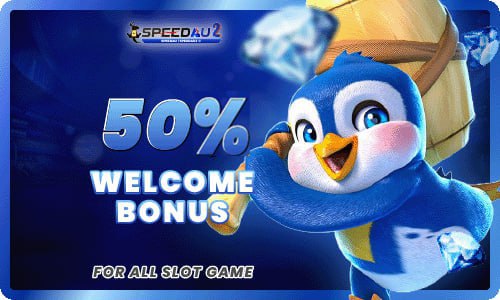 SLOTS 50% WELCOME BONUS